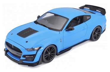 31452BL Ford Mustang Shelby GT500 2020 blue	1:18